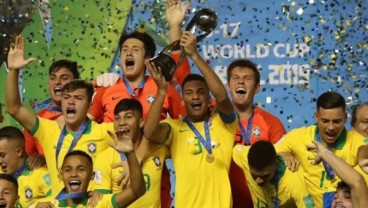 Brasil Juara Piala Dunia U-17, Hajar Meksiko di Final