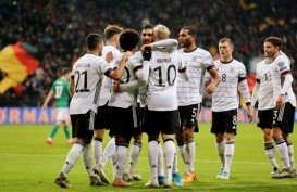 Jerman, Belanda, Belgia, Rusia, Tutup Kualifikasi Euro dengan Pesta Gol