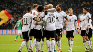 Jerman, Belanda, Belgia, Rusia, Tutup Kualifikasi Euro dengan Pesta Gol