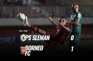Borneo FC Tekuk PSS Sleman 1-0, Melejit ke Posisi 2. Ini Videonya