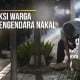 Viral, Aksi Warga Halau Pengendara Nakal