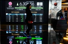 IHSG Ditutup Melemah, Investor Asing Catat Net Sell Rp38,74 Miliar