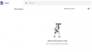 Solusi Situs Web Instan dari Google Sites. Ini Cara Membuatnya