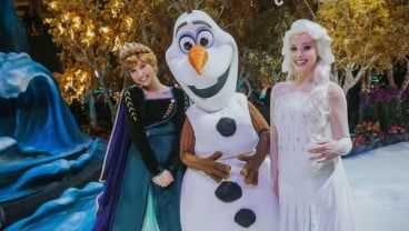 Frozen Wonderland Kini Hadir di Bandara Changi