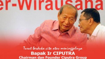 Kenang Ciputra, Dahlan Iskan Siapkan Tulisan untuk Kakek Guru