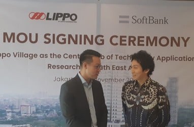 DIGITALISASI REAL ESTAT : Lippo Gandeng Softbank Kembangkan Solusi AI