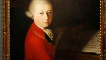 Harga Lukisan Potret Wolfgang Amadeus Mozart Meroket