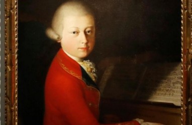 Harga Lukisan Potret Wolfgang Amadeus Mozart Meroket