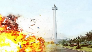 Ada Ledakan, Sebagian Jalan di Kawasan Monas Ditutup