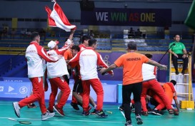 Hasil Final Bulu Tangkis Sea Games 2019: Klasik, Indonesia Raih Emas Usai Kalahkan Malaysia