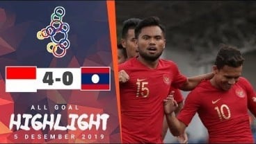 Indonesia Hajar Laos 4-0, ke Semifinal sebagai Runner up Grup B. Ini Videonya