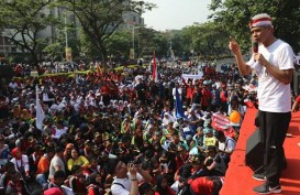 3.000 Pelajar Gelar Demo di Depan Kantor Gubernur Jateng