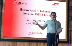 Astra Infra Perkirakan LHR Tol Miliknya Selama Nataru Naik hingga 10 Persen