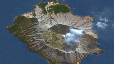 Gunung Berapi Meletus di Lepas Pantai Selandia Baru