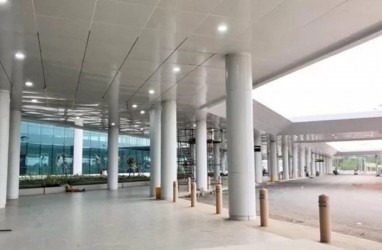 Jalan ke Bandara Sjamsudin Noor Selebar 16 Meter Tuntas 2020