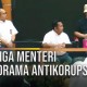 Begini Aksi Tiga Menteri Main Drama Antikorupsi