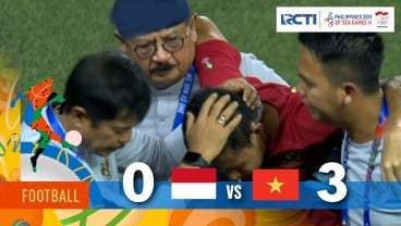 Indonesia Ditekuk Vietnam 0-3. Raih Medali Perak, Evan Dimas di Kursi Roda