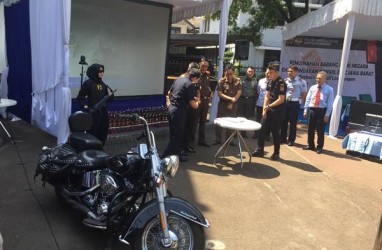 Harley dan Moge Ilegal Lainnya Dilelang Kanwil Bea Cukai Jabar, Ini Jumlahnya