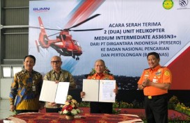 PTDI Serah Terimakan 2 Helikopter Pesanan Basarnas