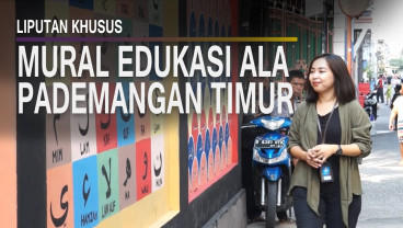 Kerennya Mural Edukasi ala Pademangan Timur