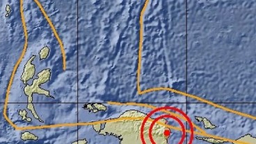 Gempa Bumi Bermagnitudo 4,5 Guncang Manokwari