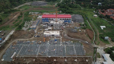 Progres Pembangunan PLTA Jatigede Capai 73,18 Persen