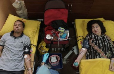 HUT Ke-34, Bisnis Indonesia Gelar Kegiatan Donor Darah