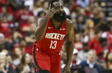 Hasil Basket NBA, Harden Motor Kemenangan Rockets atas Magic