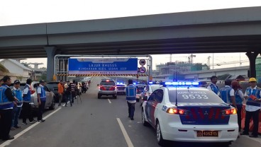 Kecepatan Kendaraan di Tol Layang Jakarta-Cikampek 60-80 km Per Jam