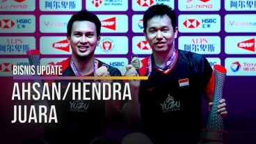 Mantap! Ahsan/Hendra Juara BWF World Tour Finals 2019