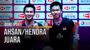 Mantap! Ahsan/Hendra Juara BWF World Tour Finals 2019