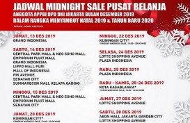 Catat, Jadwal Midnight Sale 2019 di Jakarta
