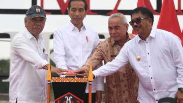 PRESIDEN MERESMIKAN TPA MANGGAR