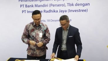 Bank Mandiri Salurkan Kredit Rp200 Miliar Lewat Investree