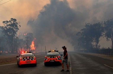 Suhu Udara Capai 45 Derajat, Sydney Dikepung Kebakaran Hutan