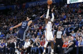 Hasil Basket NBA : Thunder Gasak Grizzlies dengan Cara Luar Biasa