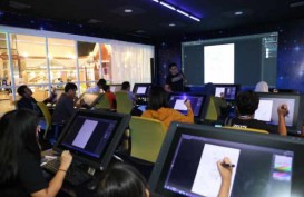 Belajar Animasi Bersama SMK Raden Umar Said dan Ilustrator Hollywood di ICEFEST 2019