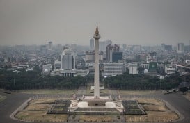 Jelang Pergantian Tahun, Monas Tampilkan Atraksi Cahaya Penuh Makna