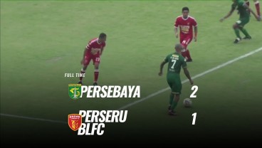 Persebaya Tekuk Badak Lampung 2-1, Rebutan Runner Up dengan Persipura. Ini Videonya