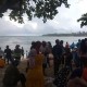 Kawasan Wisata Pantai Carita Berangsur Ramai