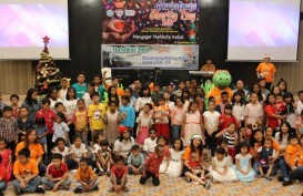 Harris Hotel Sentraland Semarang Undang 150 Anak Yatim Rayakan Natal