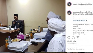 Ustaz Abdul Somad Resmi Sandang Gelar Doktor dari Kampus Sudan