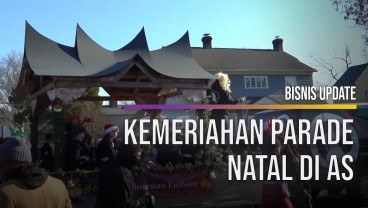 Rumah Adat Minangkabau Meriahkan Parade Natal di Amerika Serikat