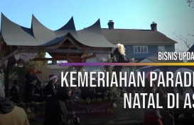 Rumah Adat Minangkabau Meriahkan Parade Natal di Amerika Serikat