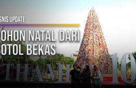 Pemprov DKI Hadirkan Pohon Natal Persatuan di Thamrin 10