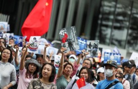 Demo Hong Kong Tetap Membara Pascalibur Natal