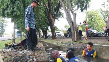 Pemkot Palembang Berbenah Saluran Air Cegah Banjir