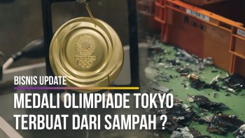 Medali Olimpiade Tokyo Terbuat dari Sampah?
