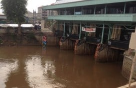 Hujan Deras di Jakarta, Pintu Air Pasar Ikan Siaga 3