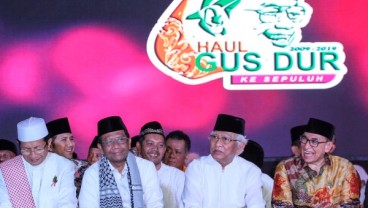 Hadiri Haul Gus Dur, Mahfud MD Dinasihati Gus Mus